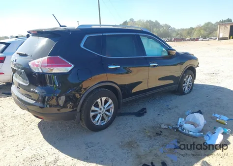 2015 Nissan Rogue Sv z USA, uszkodzony, nr VIN KNMAT2MV7FP573460